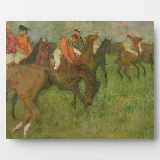 Edgar Degas | Jockeys 1886-90 Fotoplaat (Voorkant)