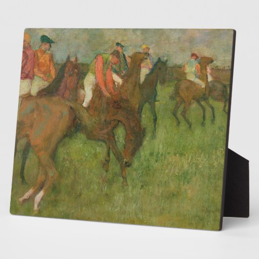 Edgar Degas | Jockeys 1886-90 Fotoplaat (Zijkant)