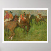 Edgar Degas | Jockeys 1886-90 Poster (Voorkant)