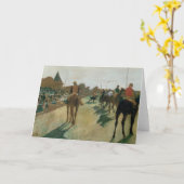 Edgar Degas Kaart (Gele Bloem)