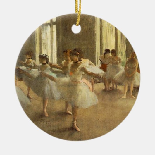 Edgar Degas Keramisch Ornament (Voorkant)