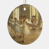 Edgar Degas Keramisch Ornament (Links)