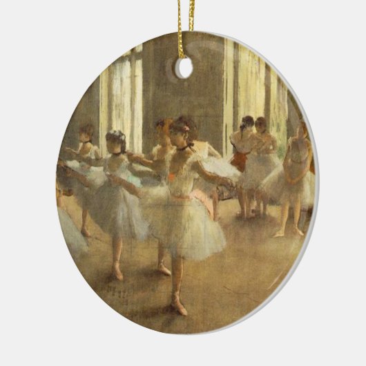 Edgar Degas Keramisch Ornament (Links)