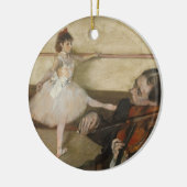 Edgar Degas Keramisch Ornament (Links)