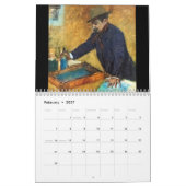 Edgar Degas Kunstkalender voor aan de muur Kalender (Feb 2027)