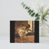 Edgar Degas La Répétition de Danse Briefkaart (Staand voorkant)