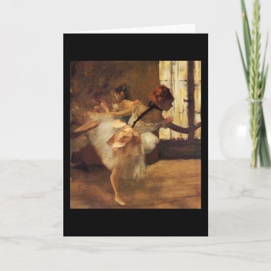 Edgar Degas La Répétition de Danse Kaart (Voorkant)