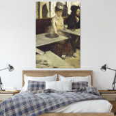 Edgar Degas L'Absinthe Canvas Afdruk (Insitu (Slaapkamer))