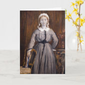 Edgar Degas - Marguerite de Gas Kaart (Gele Bloem)