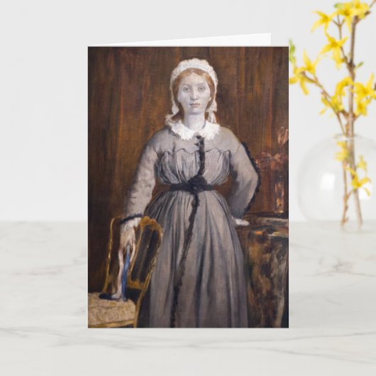 Edgar Degas - Marguerite de Gas Kaart (Gele Bloem)