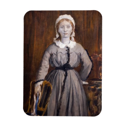 Edgar Degas - Marguerite de Gas Magneet (Verticaal)