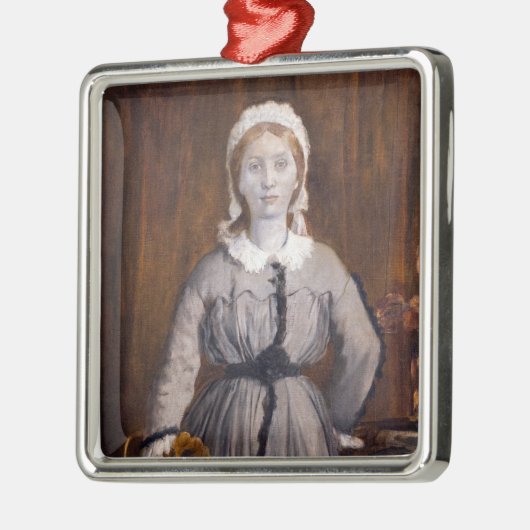 Edgar Degas - Marguerite de Gas Metalen Ornament (Links)