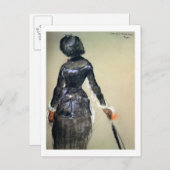 Edgar Degas | Mary Cassatt bij het Louvre Briefkaart (Voorkant / Achterkant)