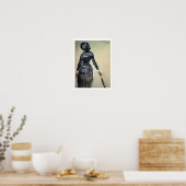 Edgar Degas | Mary Cassatt bij het Louvre Poster (Keuken)