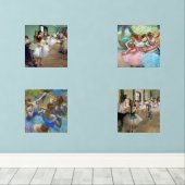 Edgar Degas - Masterstuks Selection Muurkunst Sets (Houten vloer)