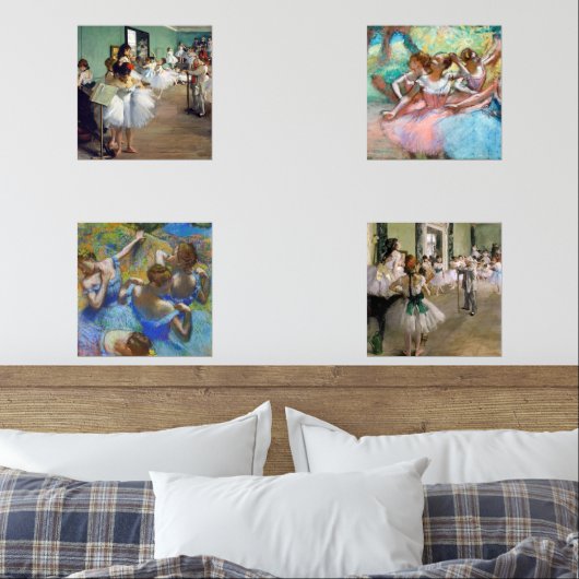 Edgar Degas - Masterstuks Selection Muurkunst Sets (Slaapkamer)