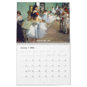 Edgar Degas Meesterwerken Selectie Kalender (Jan 2026)