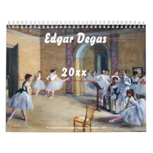 Edgar Degas Meesterwerken Selectie Kalender