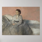 Edgar Degas Mevrouw Rene Impressionisme Art Poster (Voorkant)