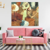 Edgar Degas | Millenniumwinkel 1879/86 Canvas Afdruk (Insitu (Woonkamer))