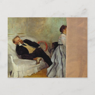 Edgar Degas Monsieur en Madame Edouard Manet Briefkaart