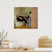 Edgar Degas | Monsieur en Madame Edouard Manet Poster (Keuken)