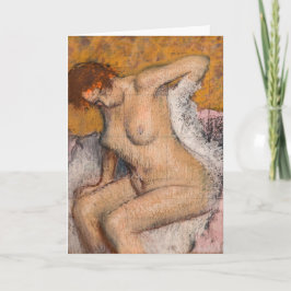 Edgar Degas - Na de Bath Kaart