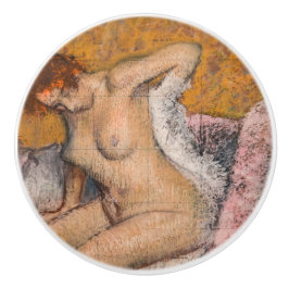 Edgar Degas - Na de Bath Keramische Knop