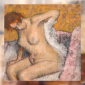 Edgar Degas - Na de Bath Raamsticker (Vel 2)