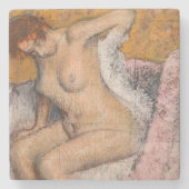 Edgar Degas - Na de Bath Stenen Onderzetter (Voorkant)