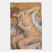 Edgar Degas - Na de Bath Theedoek (Verticaal)