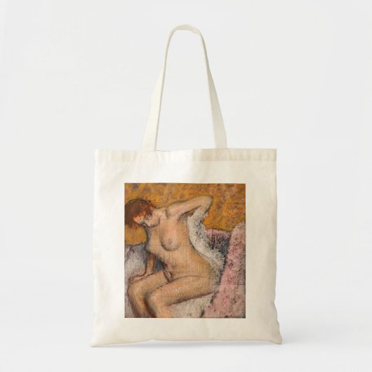 Edgar Degas - Na de Bath Tote Bag (Voorkant)