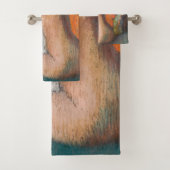 Edgar Degas - Na de Bath wemende vrouw nek Bad Handdoek (Insitu)