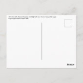 Edgar Degas - Na de Bath wemende vrouw nek Briefkaart (Achterkant)