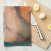 Edgar Degas - Na de Bath wemende vrouw nek Theedoek (Quarter Fold)