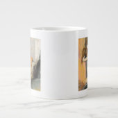 Edgar Degas | Na het bad droognek Grote Koffiekop (Voorkant)