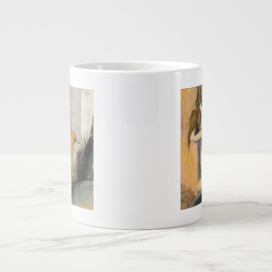 Edgar Degas | Na het bad droognek Grote Koffiekop (Voorkant)