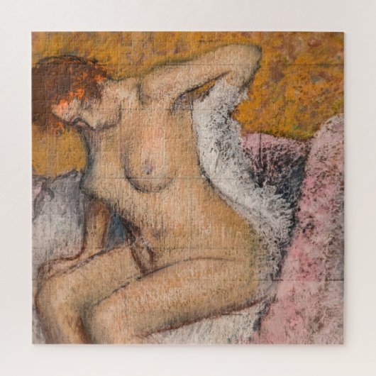 Edgar Degas - Na het bad Legpuzzel (Verticaal)