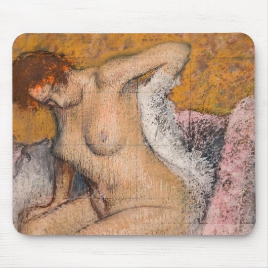 Edgar Degas - Na het bad Muismat (Voorkant)