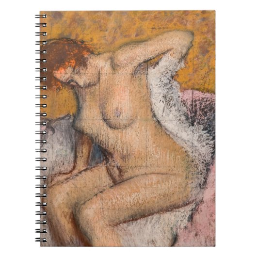 Edgar Degas - Na het bad Notitieboek (Voorkant)