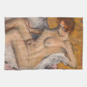 Edgar Degas - Na het bad Theedoek (Horizontaal)