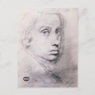Edgar Degas: Onderzoek naar het zelfportret Briefkaart