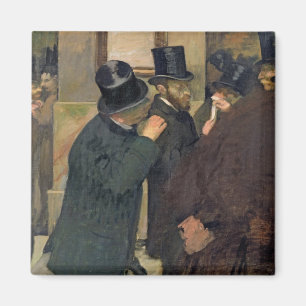 Edgar Degas Op de beurs, c.1878-79 Magneet
