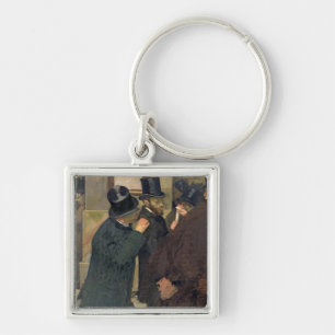 Edgar Degas   Op de beurs, c.1878-79 Sleutelhanger