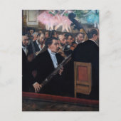 Edgar Degas - Orchestra in de Opera Briefkaart (Voorkant)
