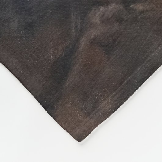 Edgar Degas - Orchestra in de Opera Fleece Deken (Hoek)