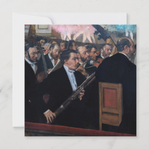 Edgar Degas - Orchestra in de Opera Kaart