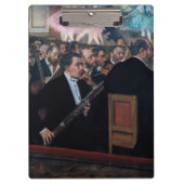Edgar Degas - Orchestra in de Opera Klembord (Voorkant)