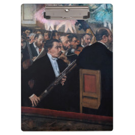 Edgar Degas - Orchestra in de Opera Klembord