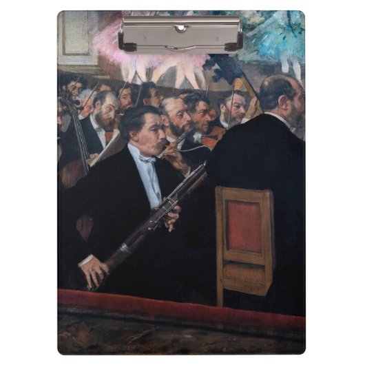Edgar Degas - Orchestra in de Opera Klembord (Voorkant)